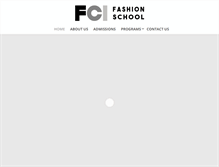 Tablet Screenshot of fcifashion.com